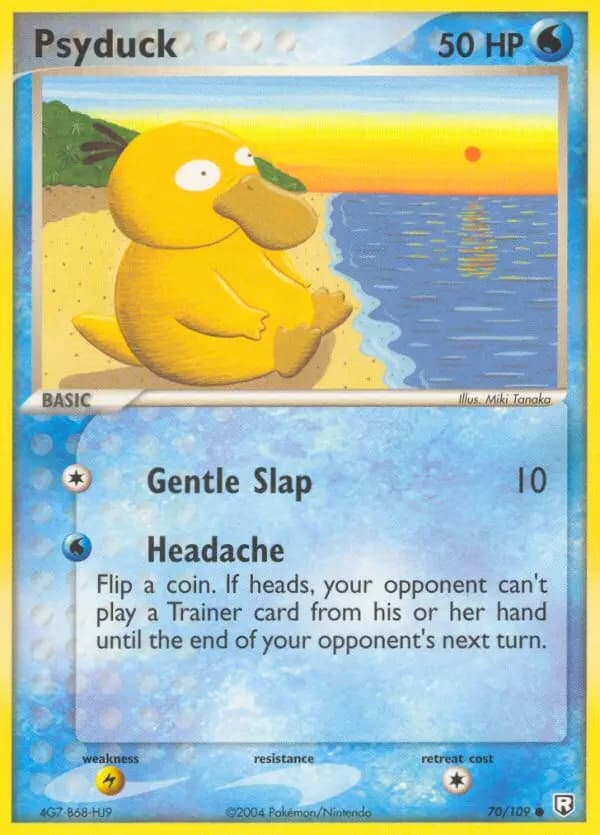 Psyduck — Team Rocket Returns card #70