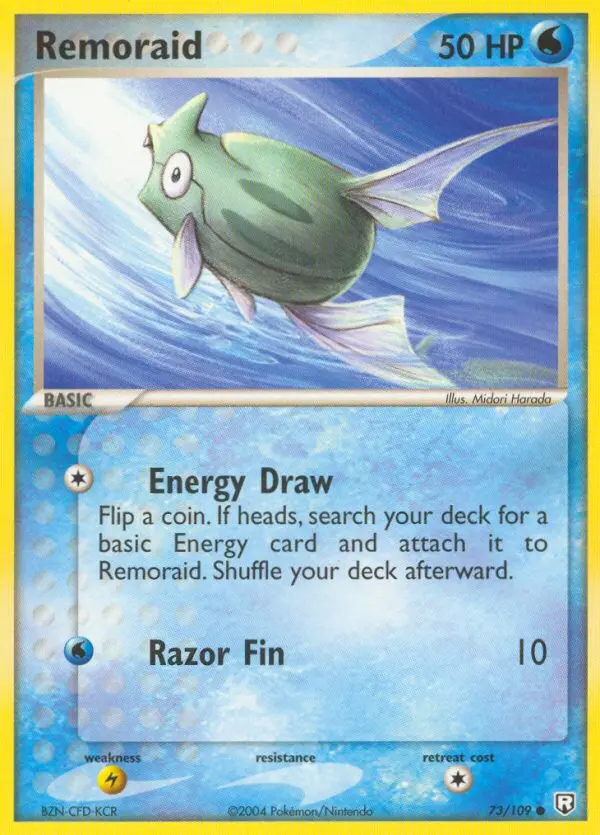 Remoraid — Team Rocket Returns card #73