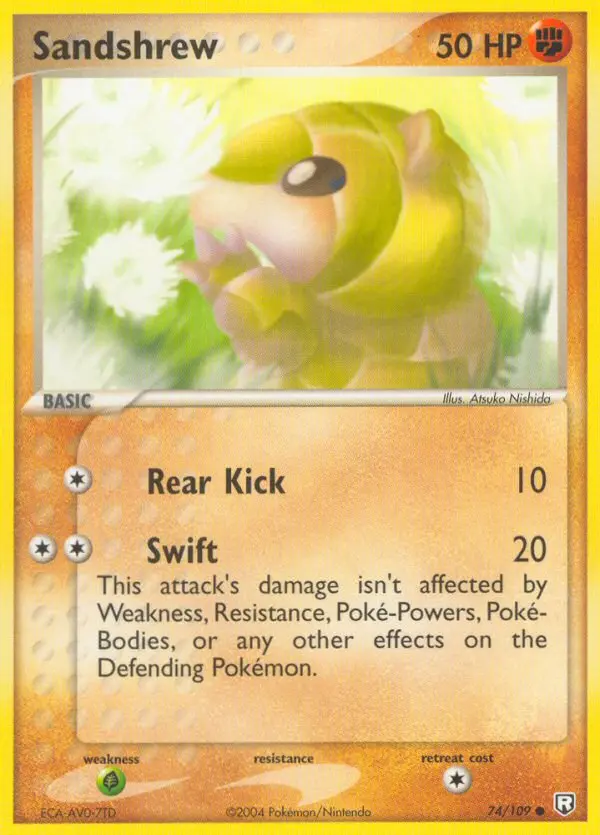 Sandshrew — Team Rocket Returns card #74