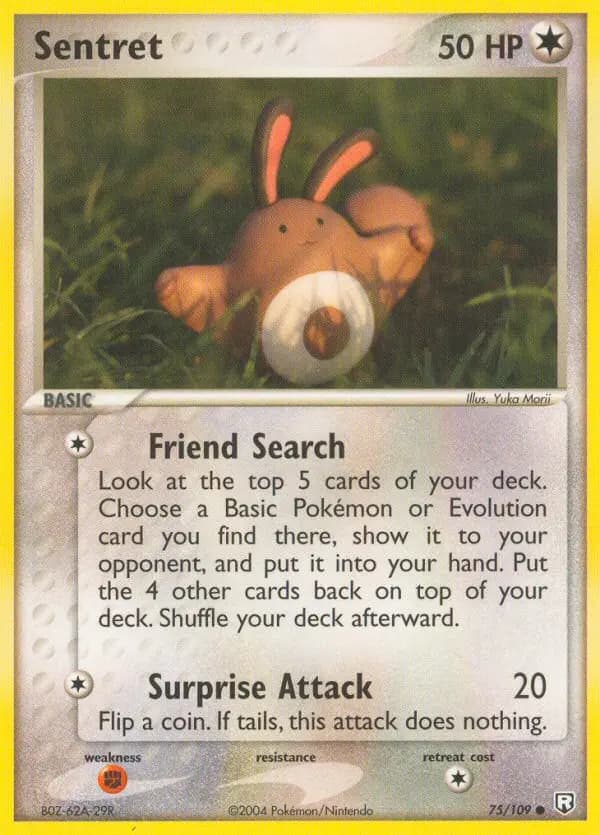 Sentret — Team Rocket Returns card #75