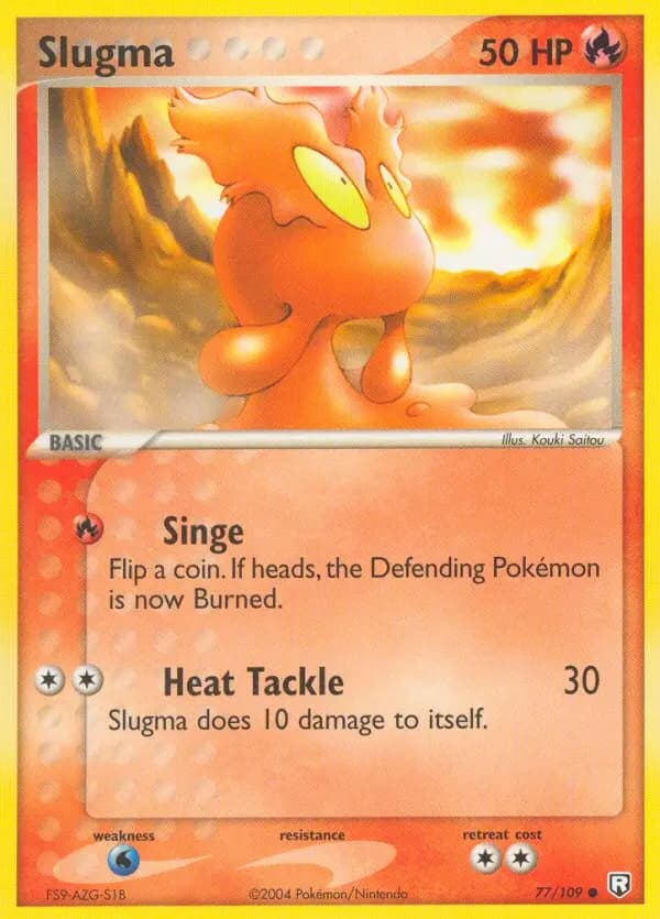 Slugma — Team Rocket Returns card #77