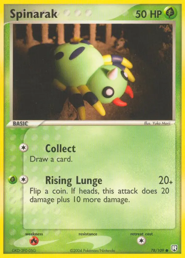 Spinarak — Team Rocket Returns card #78
