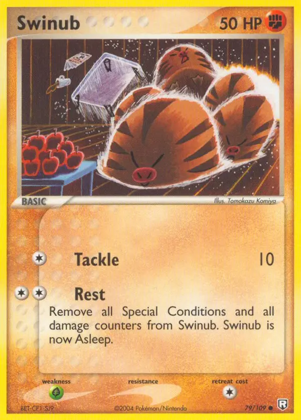Swinub — Team Rocket Returns card #79