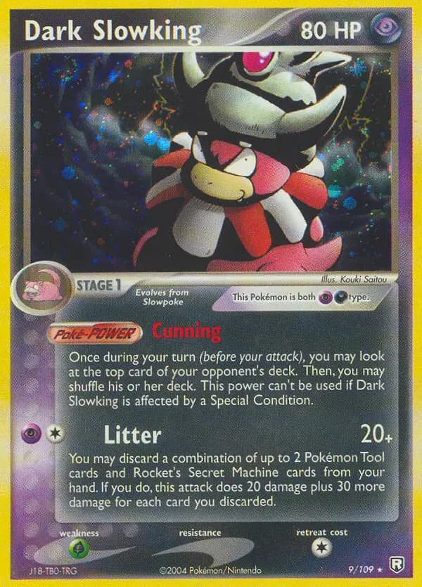 Dark Slowking — Team Rocket Returns card #9
