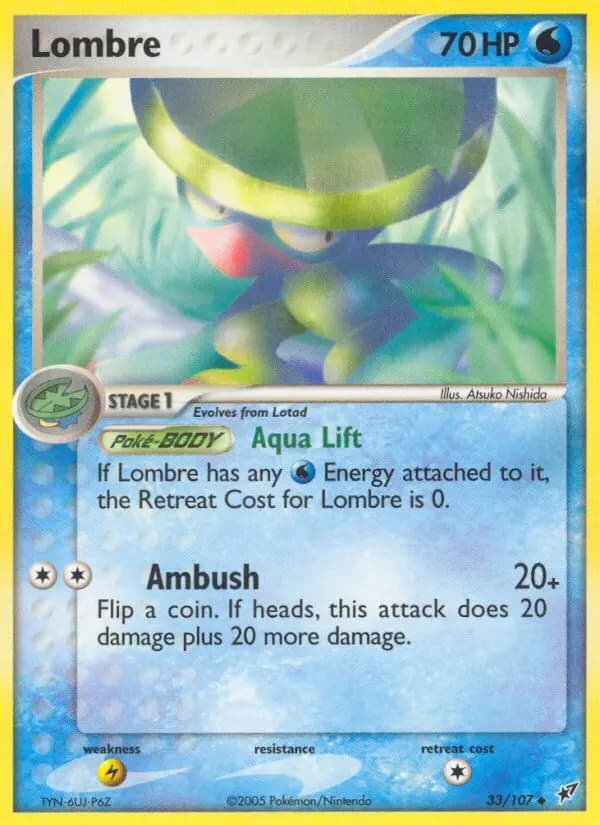 Lombre — Deoxys card #33