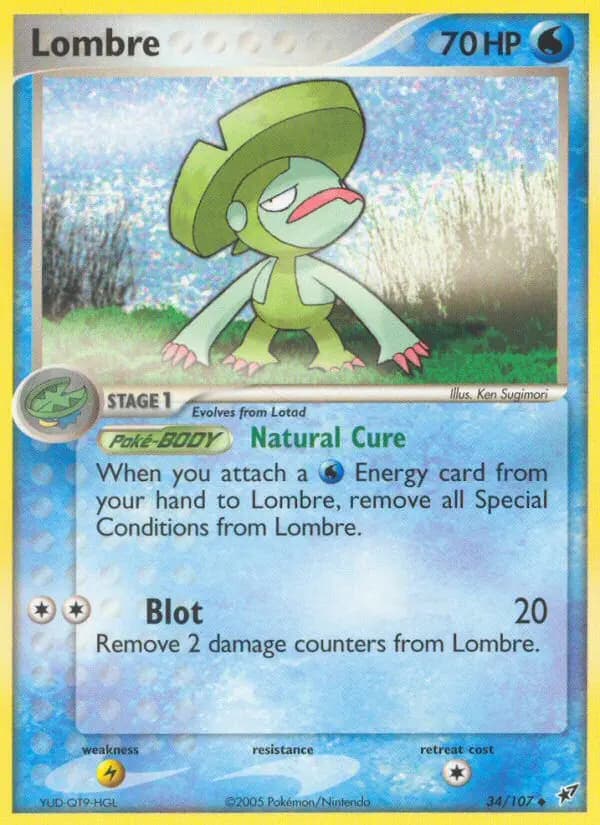 Lombre — Deoxys card #34