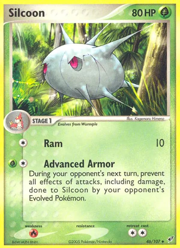 Silcoon — Deoxys card #46