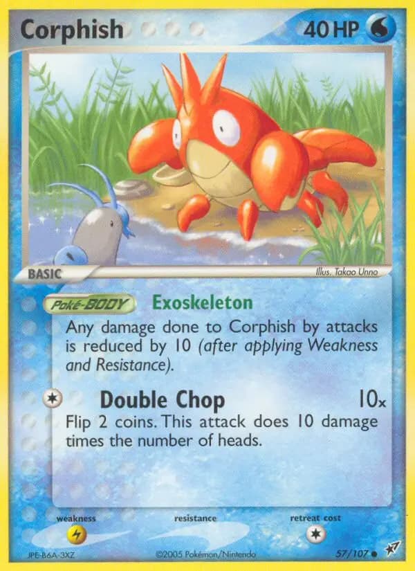 Corphish — Deoxys card #57