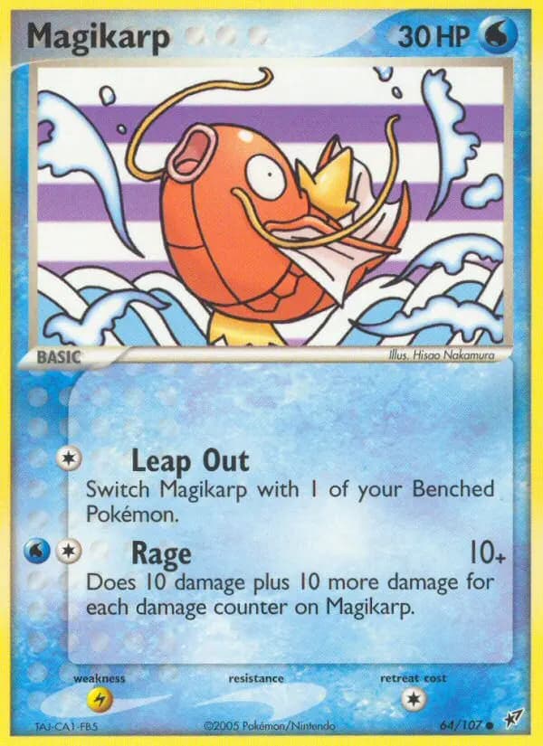 Magikarp — Deoxys card #64