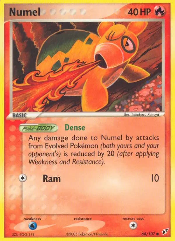 Numel — Deoxys card #68