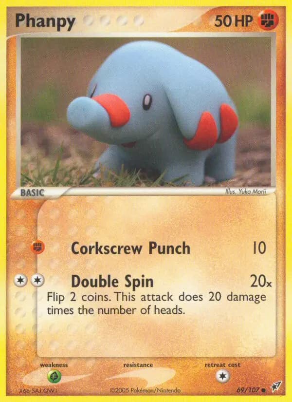 Phanpy — Deoxys card #69