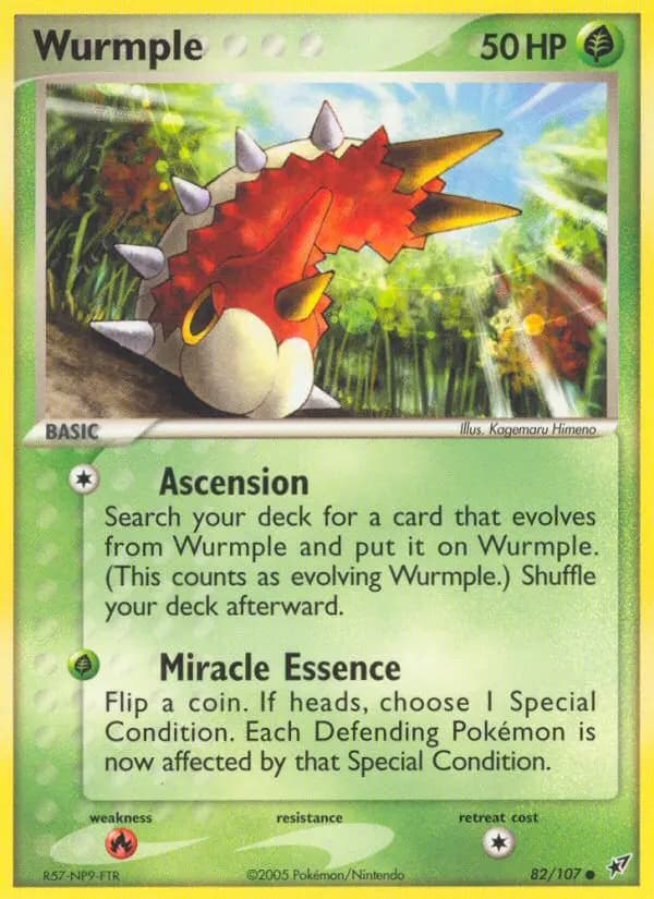 Wurmple — Deoxys card #82