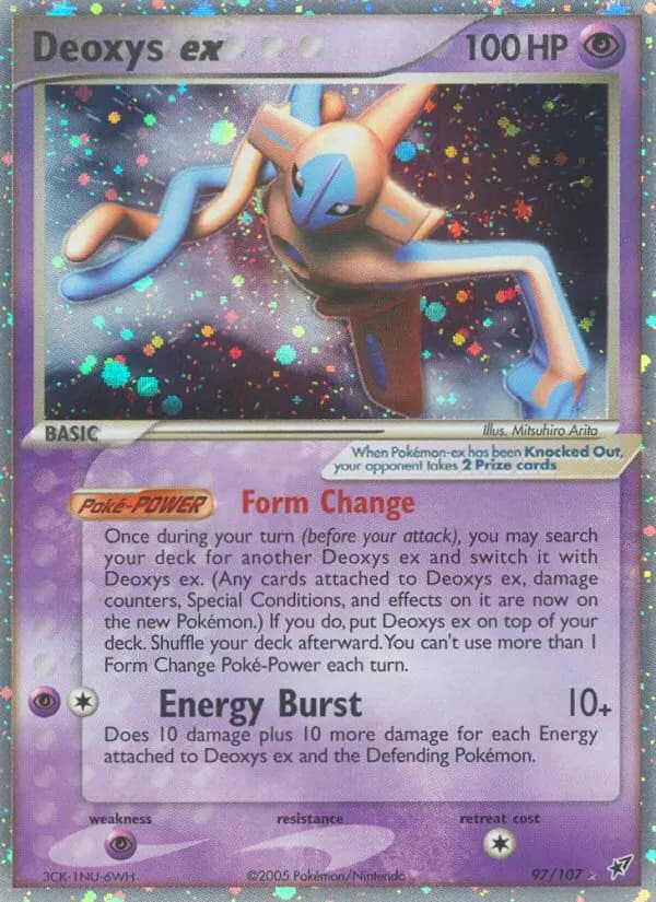 Deoxys ex — Deoxys card #97