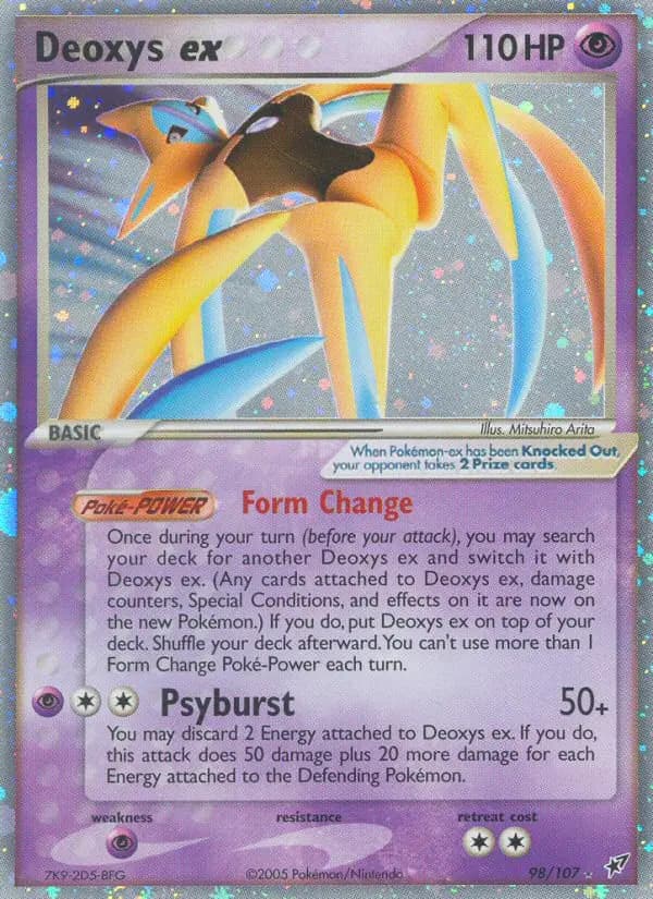 Deoxys ex — Deoxys card #98