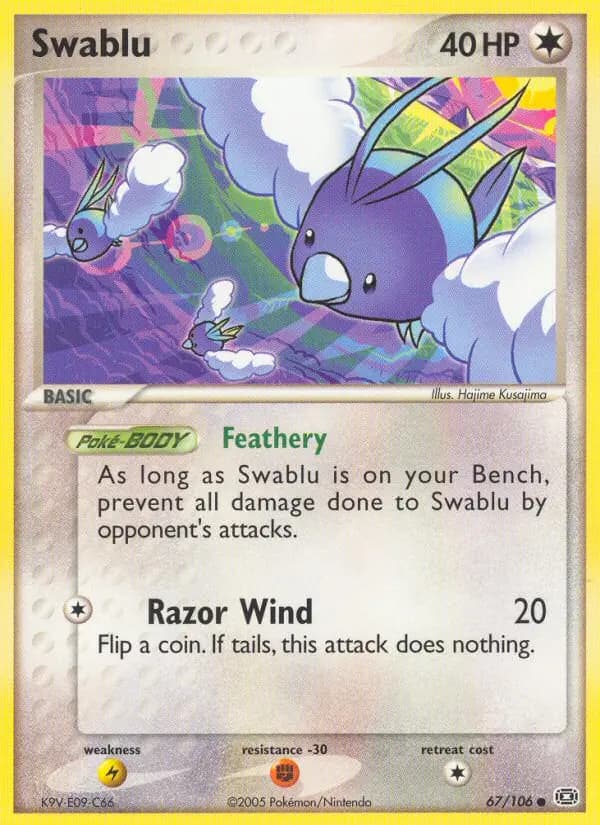 Swablu — Emerald card #67