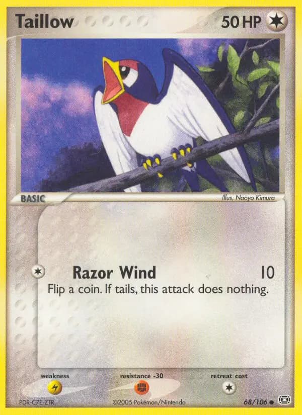 Taillow — Emerald card #68