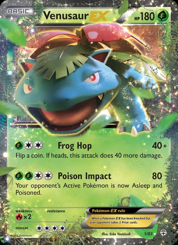 Venusaur EX — Generations card #1