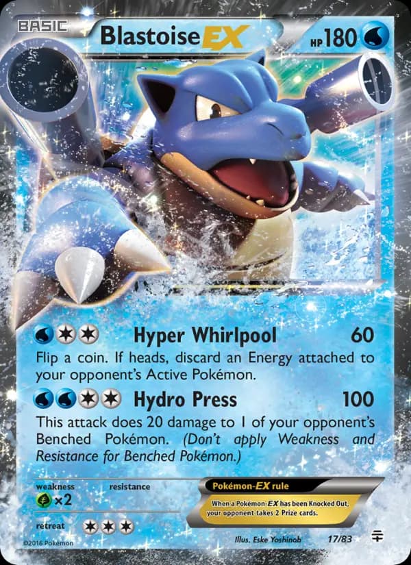 Blastoise EX — Generations card #17