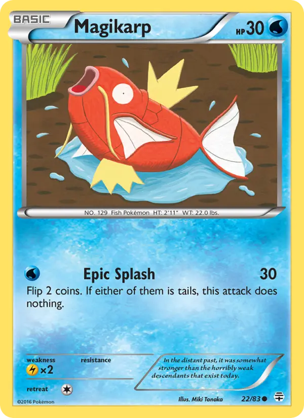 Magikarp — Generations card #22
