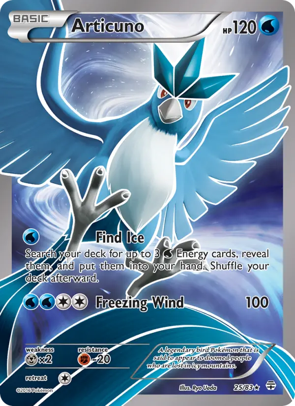 Articuno — Generations card #25