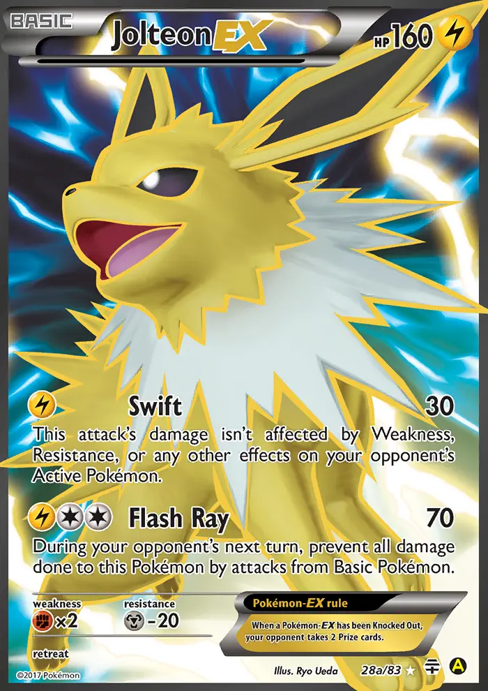 Jolteon-EX — Generations card #28a