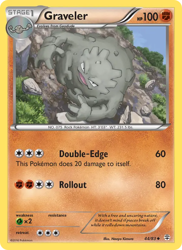 Graveler — Generations card #44