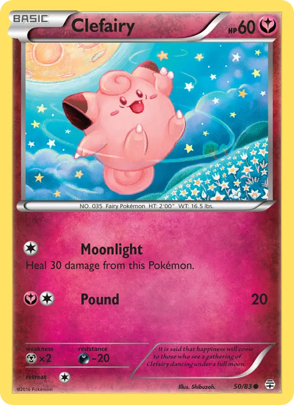 Clefairy — Generations card #50