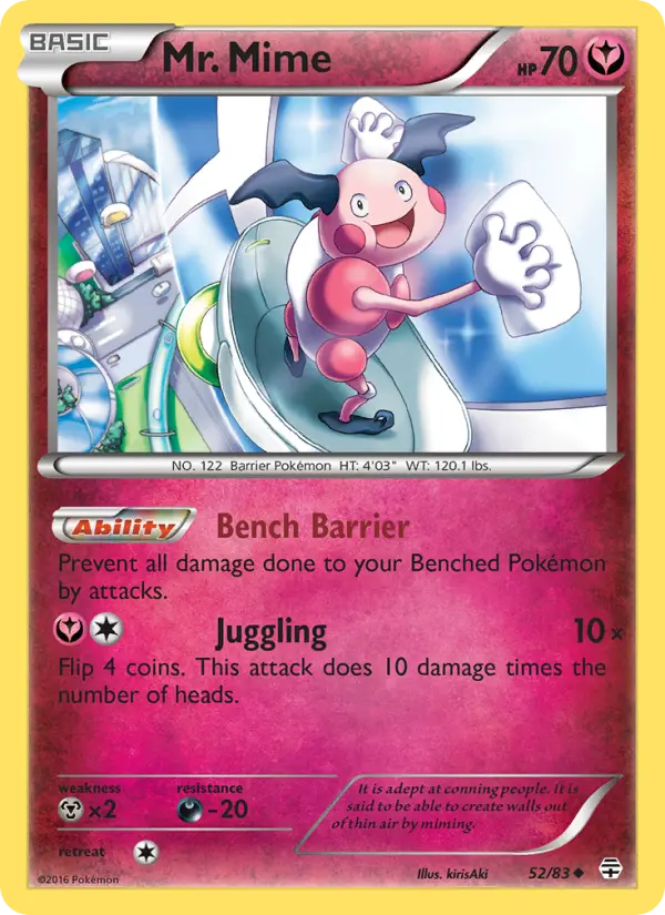 Mr. Mime — Generations card #52