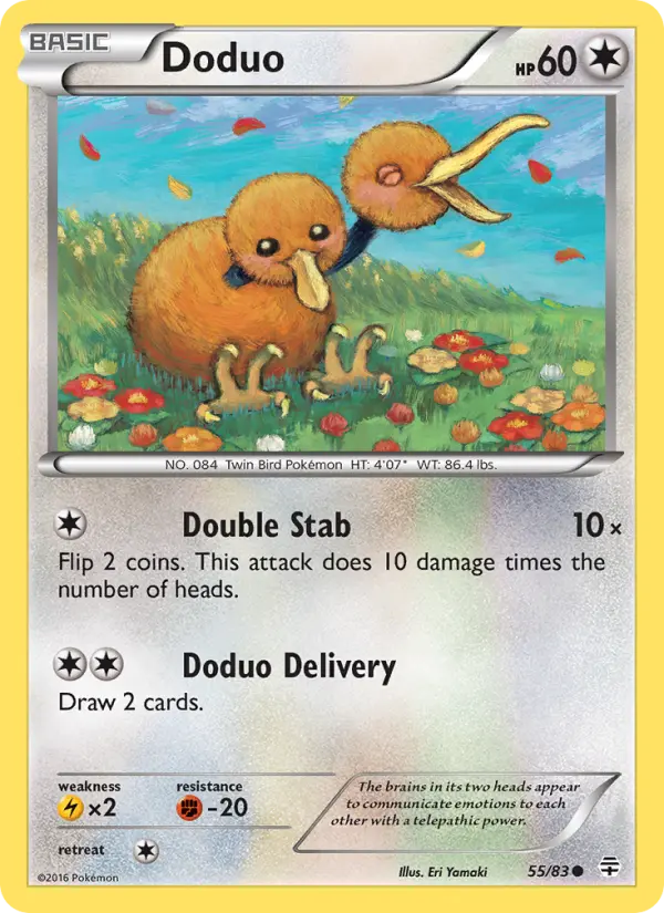 Doduo — Generations card #55