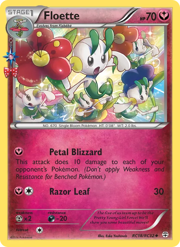 Floette — Generations card #RC18