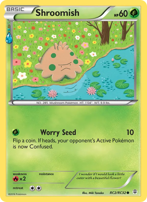 Shroomish — Generations card #RC2