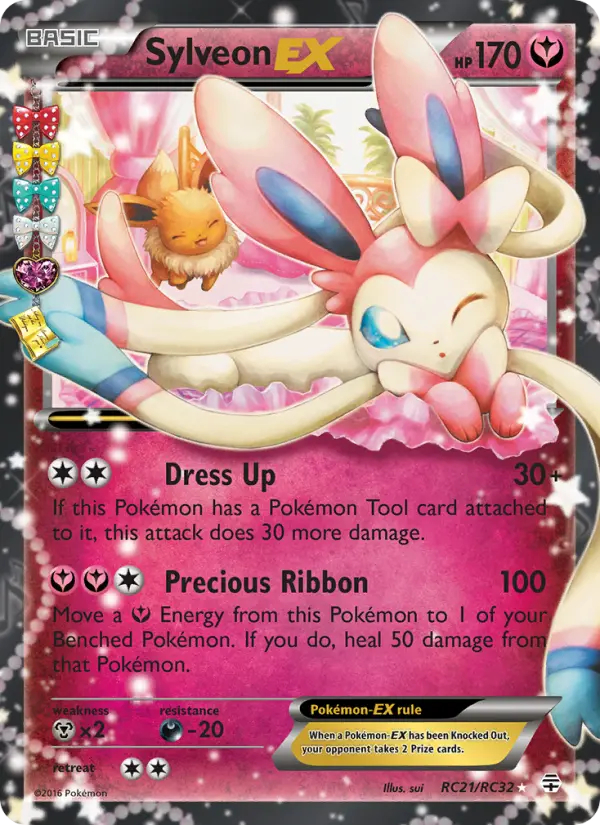 Sylveon EX — Generations card #RC21