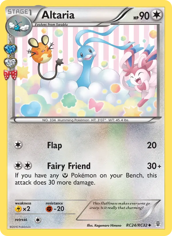 Altaria — Generations card #RC24