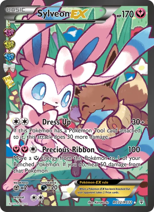 Sylveon EX — Generations card #RC32