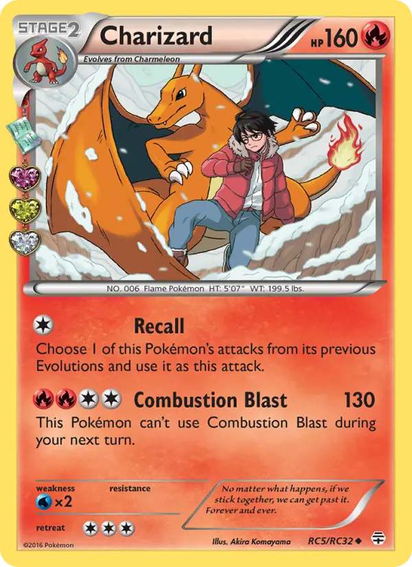Charizard — Generations card #RC5
