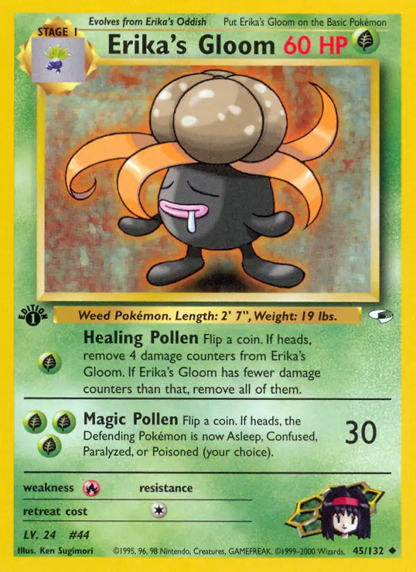 Erika's Gloom — Gym Heroes card #45