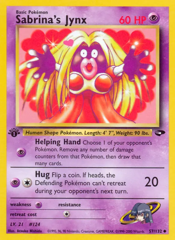 Sabrina's Jynx — Gym Challenge card #57