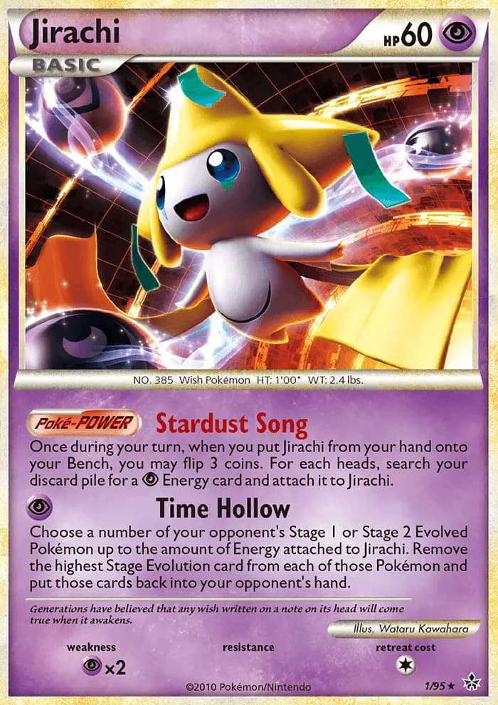 Jirachi — Unleashed card #1