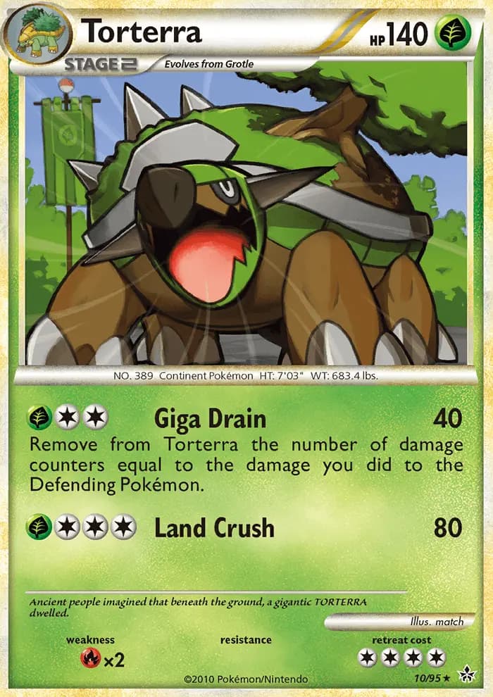 Torterra — Unleashed card #10