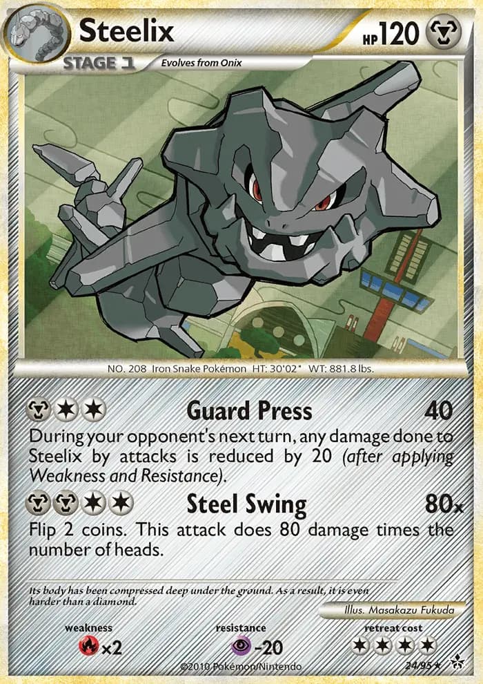 Steelix — Unleashed card #24
