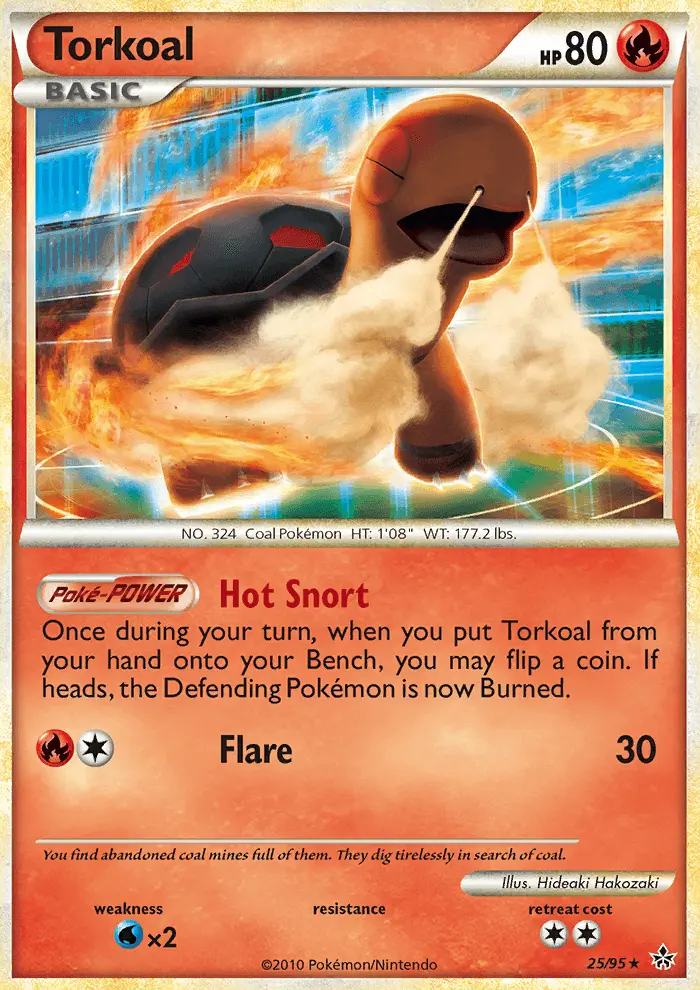Torkoal — Unleashed card #25