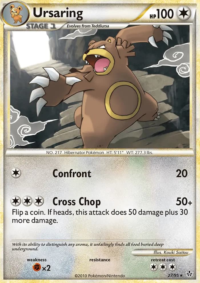 Ursaring — Unleashed card #27