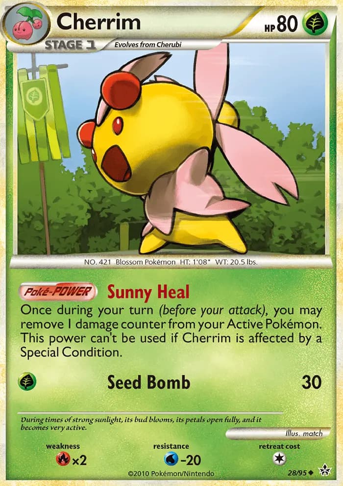 Cherrim — Unleashed card #28
