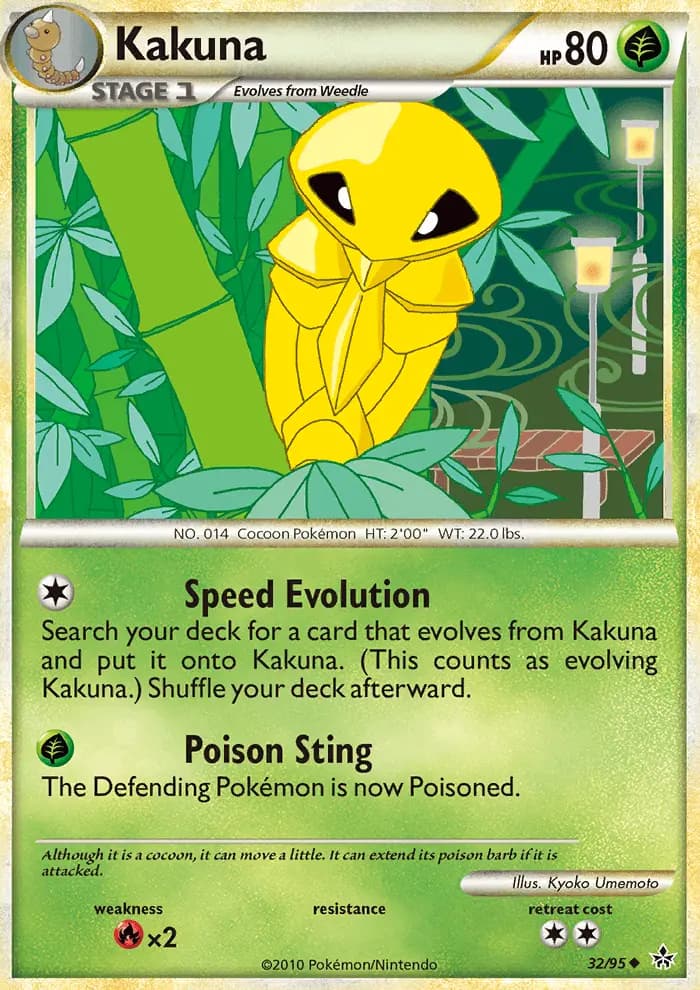 Kakuna — Unleashed card #32