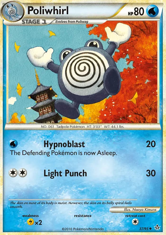 Poliwhirl — Unleashed card #37