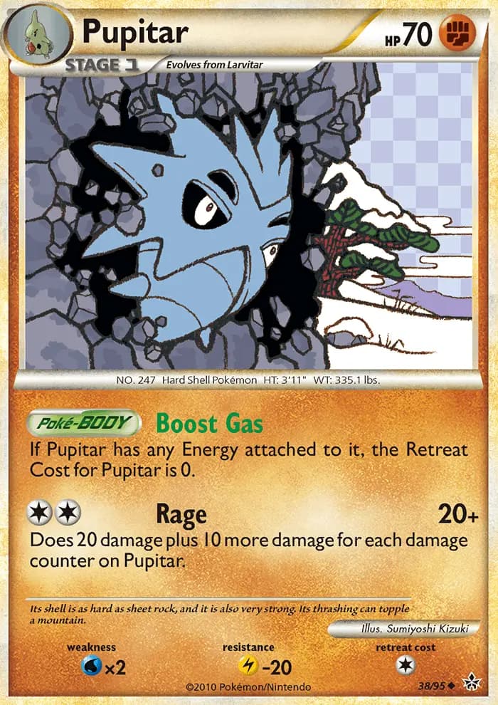 Pupitar — Unleashed card #38