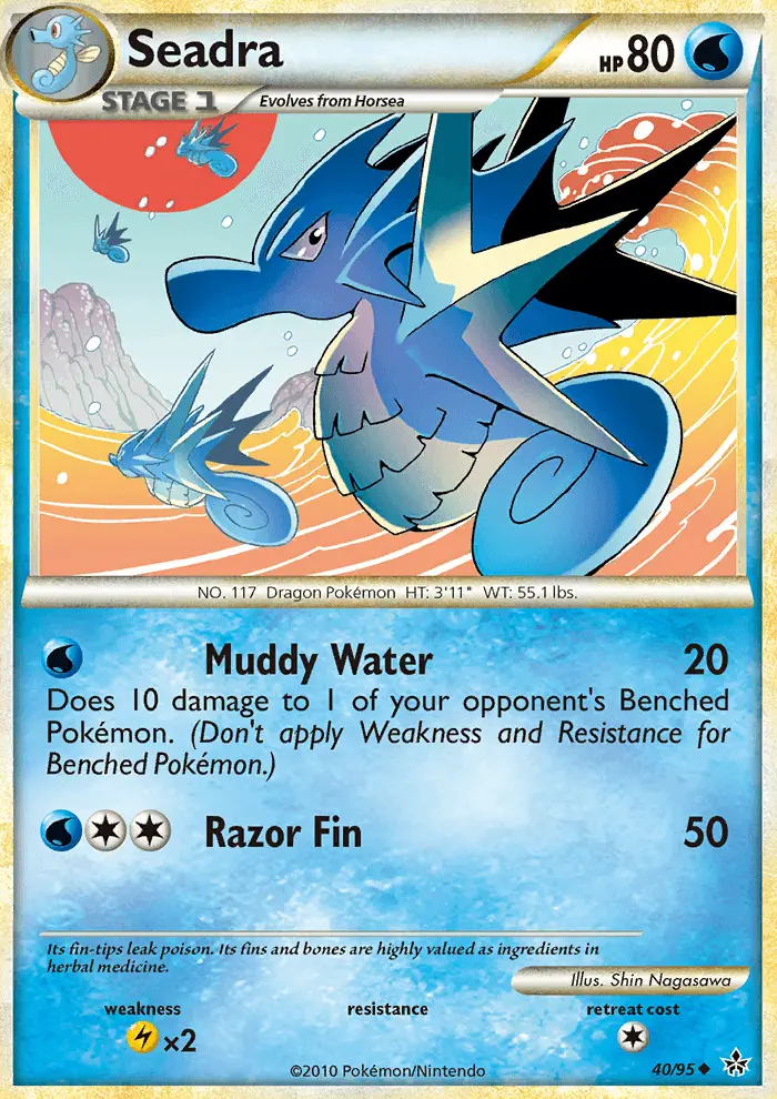 Seadra — Unleashed card #40