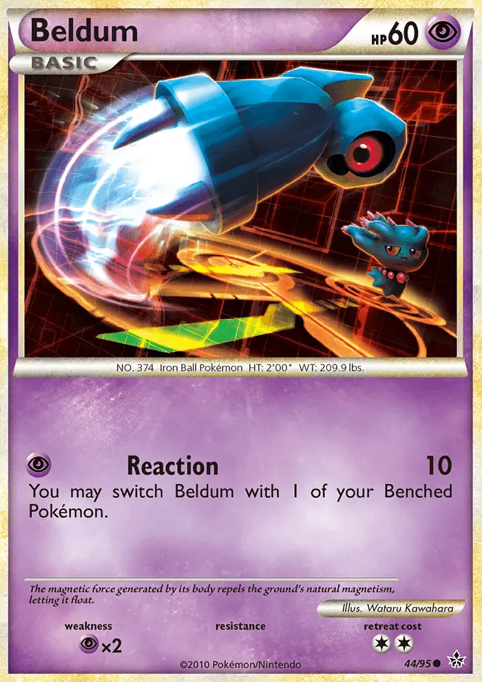 Beldum — Unleashed card #44