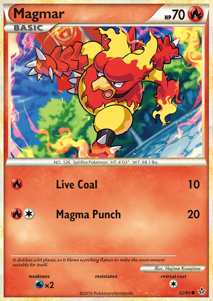 Magmar — Unleashed card #52