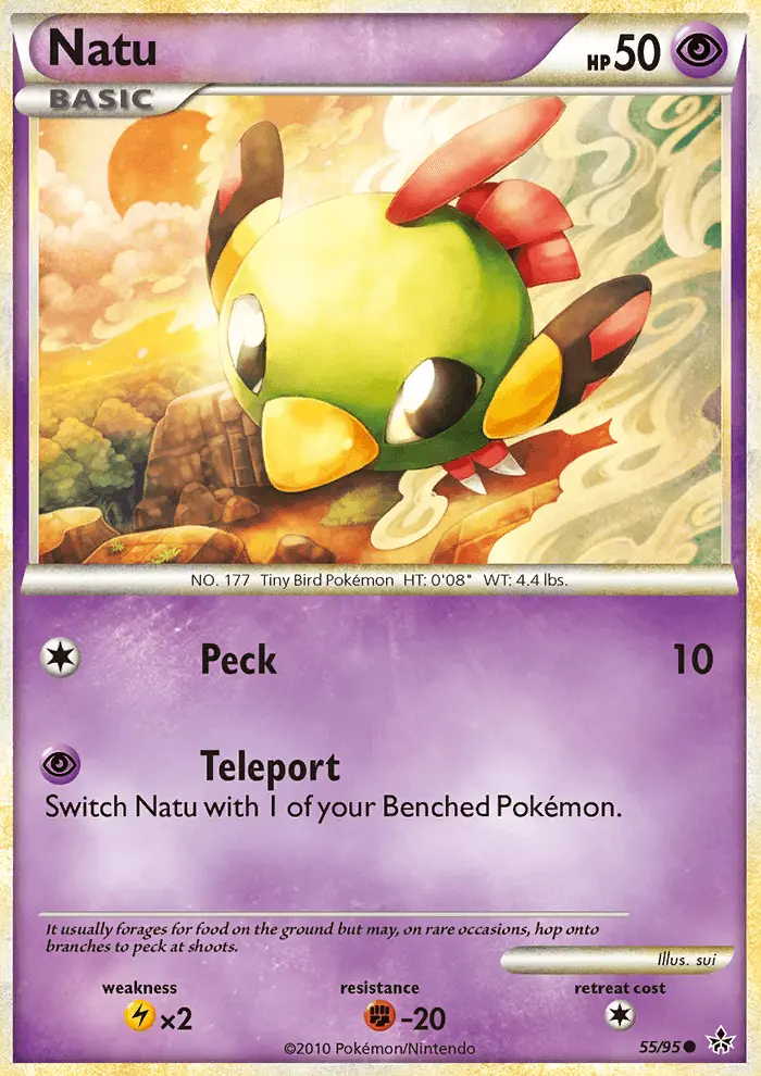 Natu — Unleashed card #55
